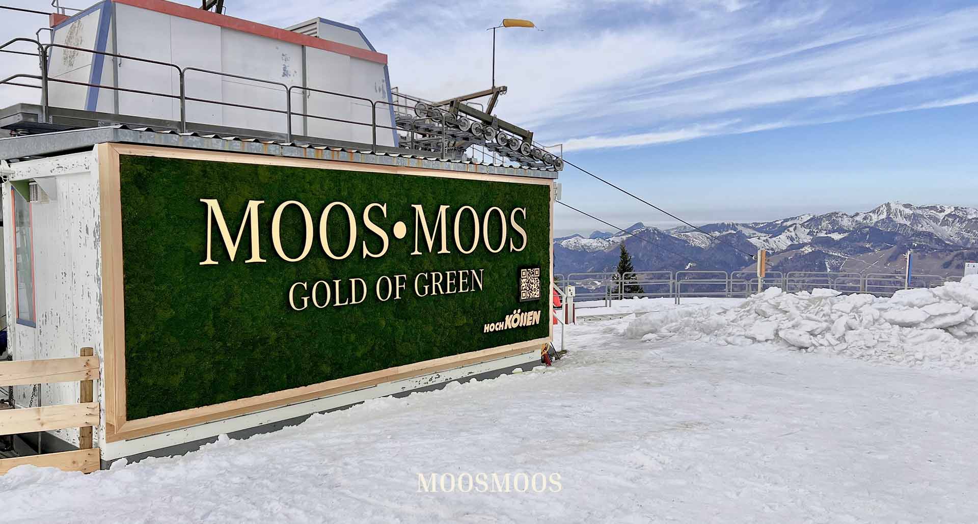 Gondelstation Hochkössen — Greenovation · Welt Außen von MOOSMOOS