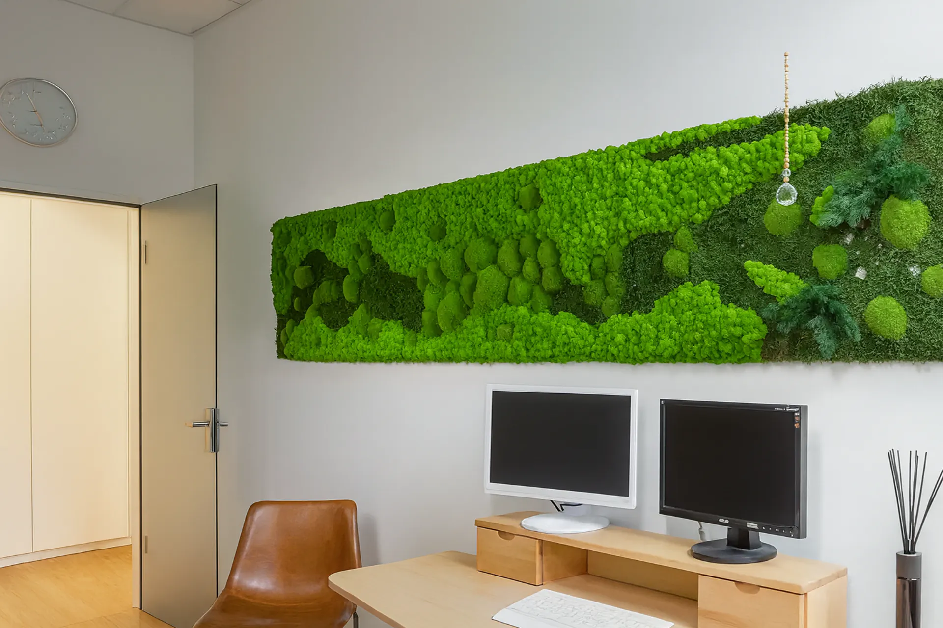 Akustikpaneel Büro Arbeitsplatz Modern — Raumteiler & Akustik von MOOSMOOS