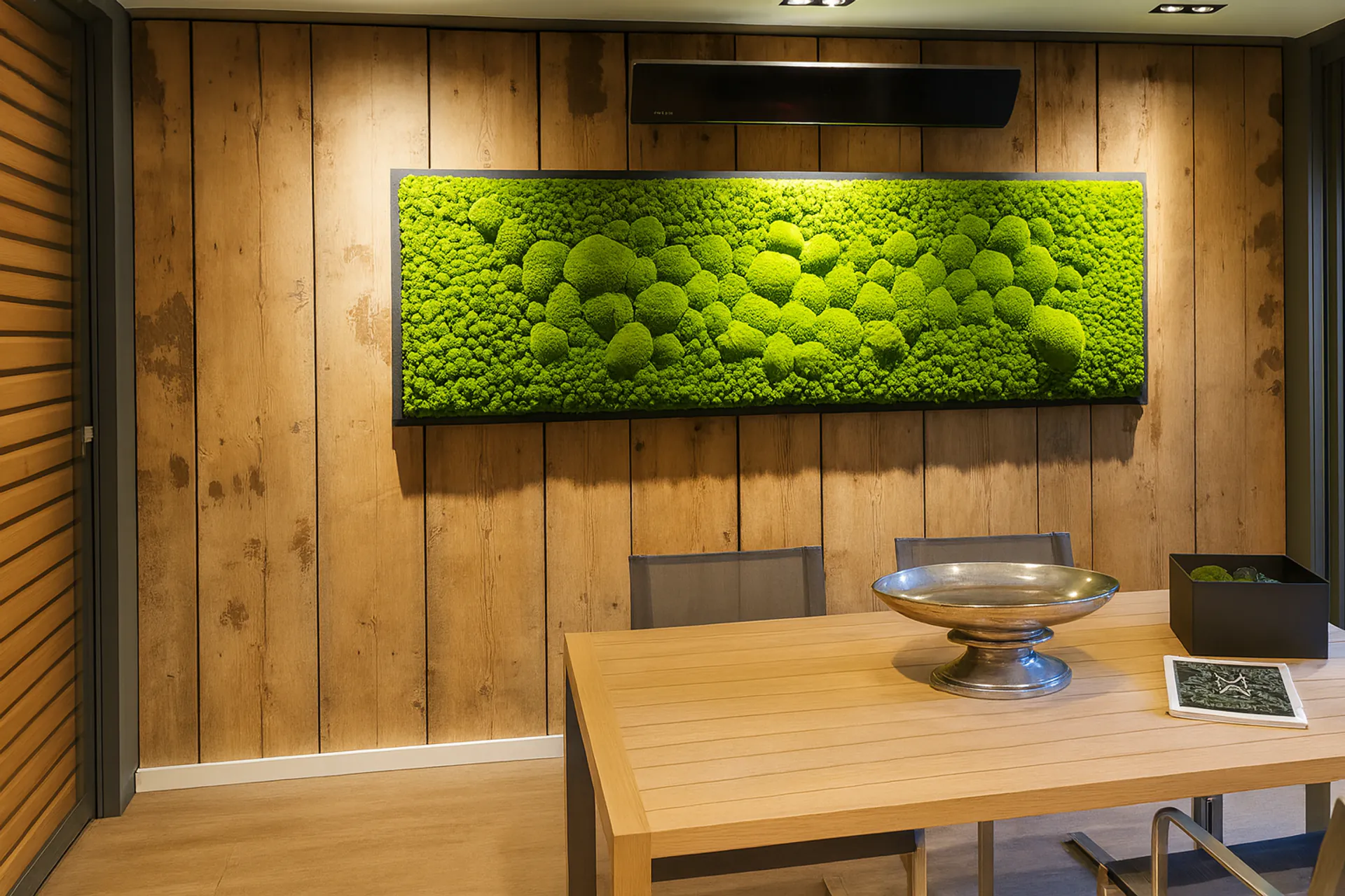 Moosbild Büro Schreibtisch — Moosbilder von MOOSMOOS