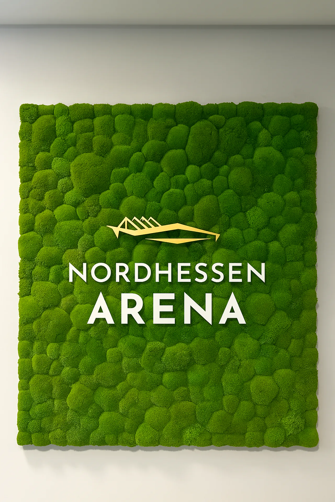 Logo aus Moos Nordhessen Arena Logo Moos — Logo aus Moos von MOOSMOOS