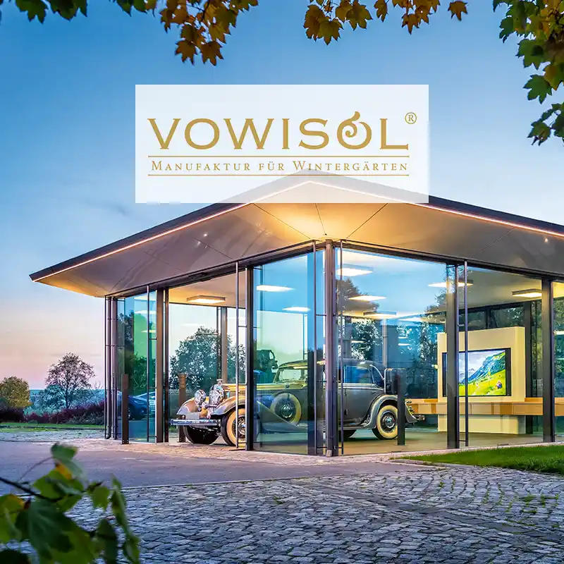 VOWISOL Manufaktur für Wintergärten — Premium-Partner und Showroom-Standort Dresden