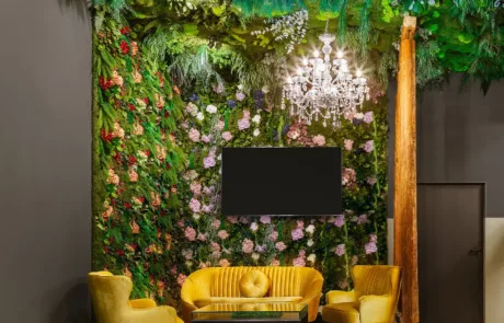 Moos Moos Manufaktur Büro Oppach Blumenmooswand