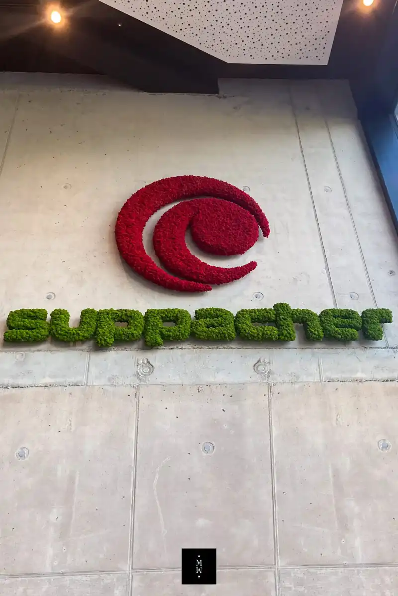 a sign on a wall