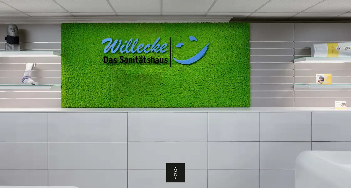 a sign on the wall
